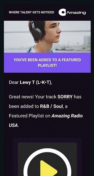 Sorry Amazing Radio USA